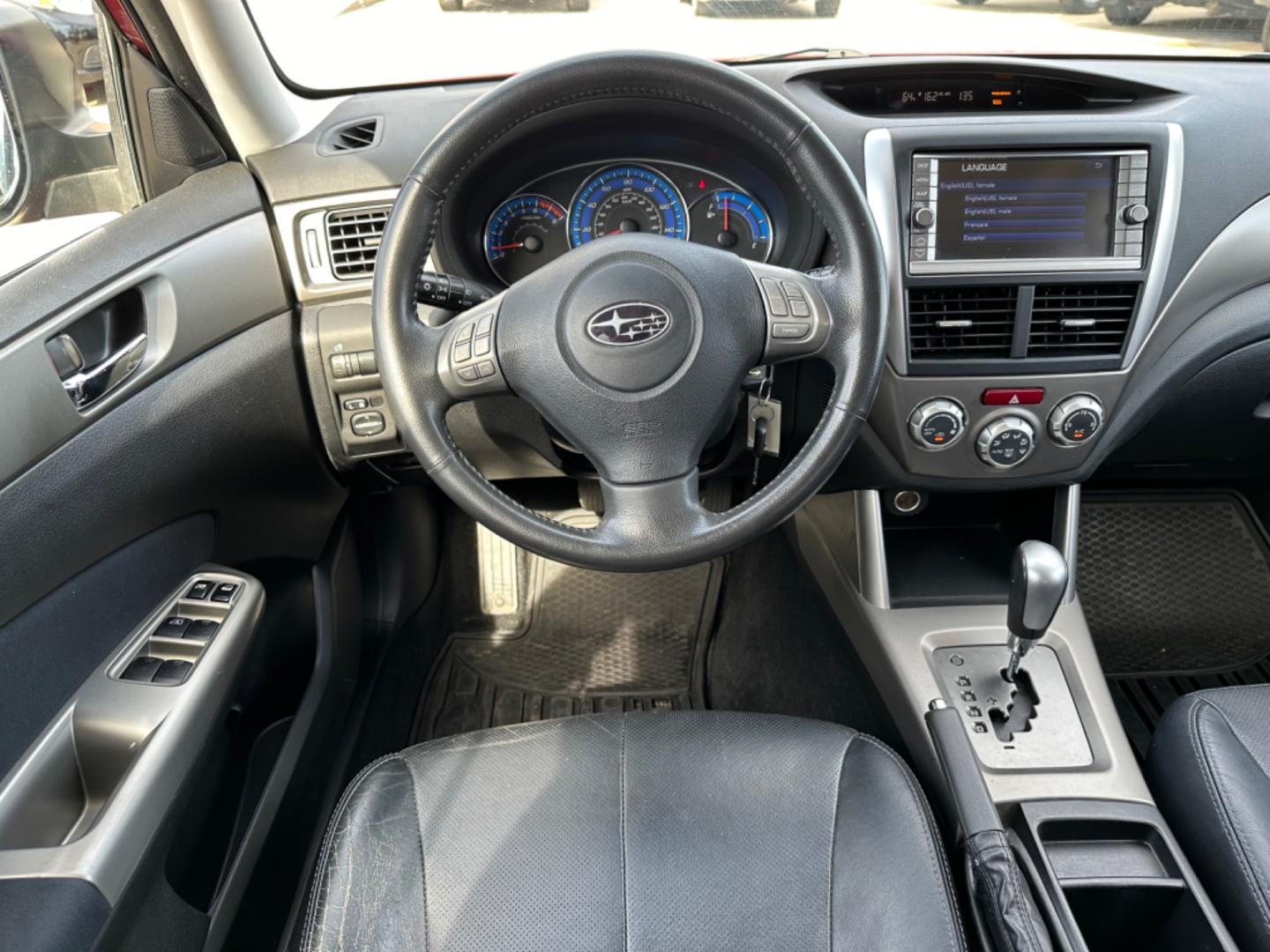 2009 Red /Black Subaru Forester X Limited (JF2SH64619H) with an 2.5 engine, Automatic transmission, located at 1501 West 15th St., Houston, 77008, (713) 869-2925, 29.797941, -95.411789 - Photo#8